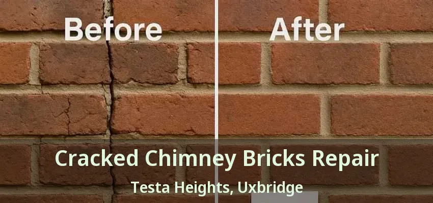 Cracked Chimney Bricks Repair Testa Heights, Uxbridge - ON Cracked Chimney Bricks Repair Testa Heights, Uxbridge - ON