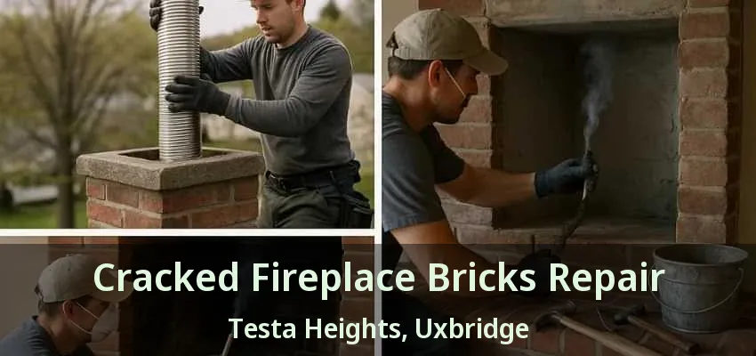 Cracked Fireplace Bricks Repair Testa Heights, Uxbridge - ON Cracked Fireplace Bricks Repair Testa Heights, Uxbridge - ON