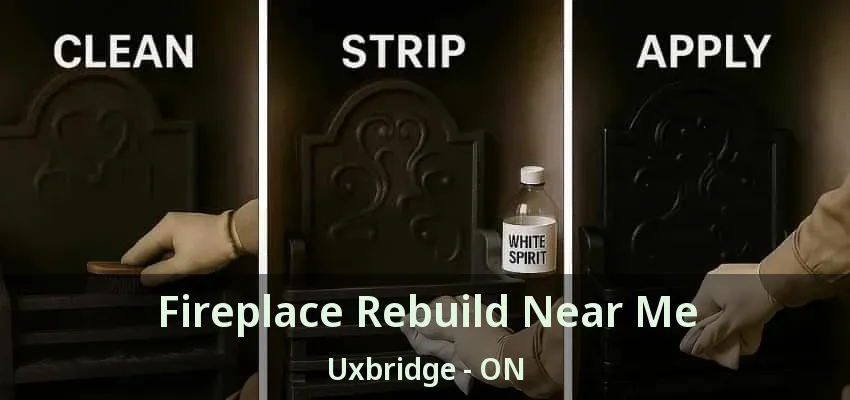 Fireplace Rebuild Near Me Uxbridge - ON