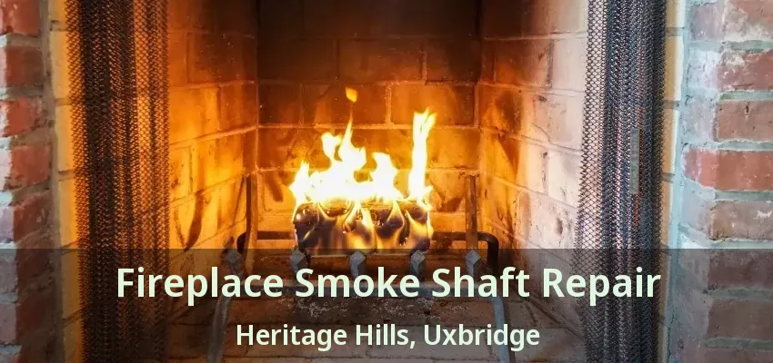 Fireplace Smoke Shaft Repair Heritage Hills, Uxbridge - ON