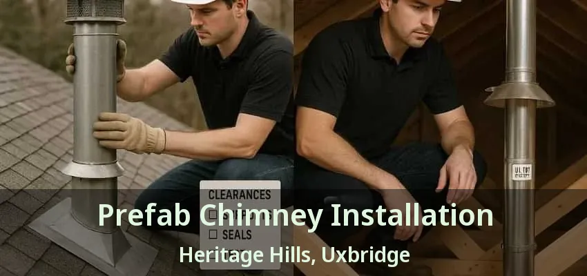 Prefab Chimney Installation Heritage Hills, Uxbridge - ON Prefab Chimney Installation Heritage Hills, Uxbridge - ON