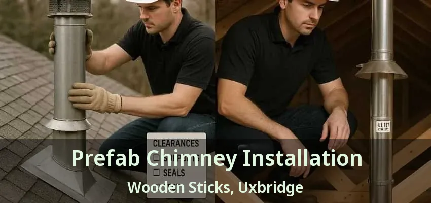 Prefab Chimney Installation Wooden Sticks, Uxbridge - ON